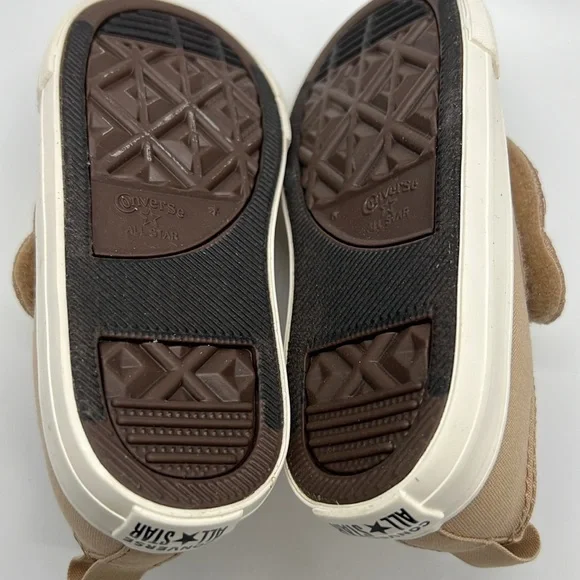 Converse Infant/Toddler CTAS One Strap OX – Size 7 – Warm Quarry/Egret/Black 👟✨ - Picture 6 of 11